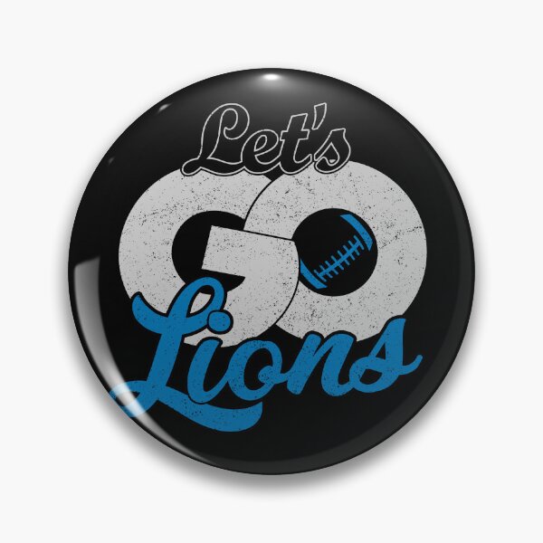 Item preview, Vintage Let's Go Lions Distressed Football Sports Team Spirit designed and sold by RockTheFeal.