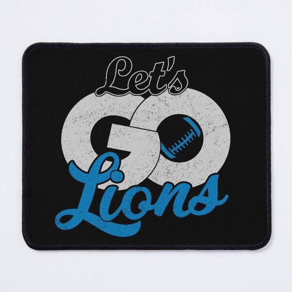Item preview, Vintage Let's Go Lions Distressed Football Sports Team Spirit designed and sold by RockTheFeal.