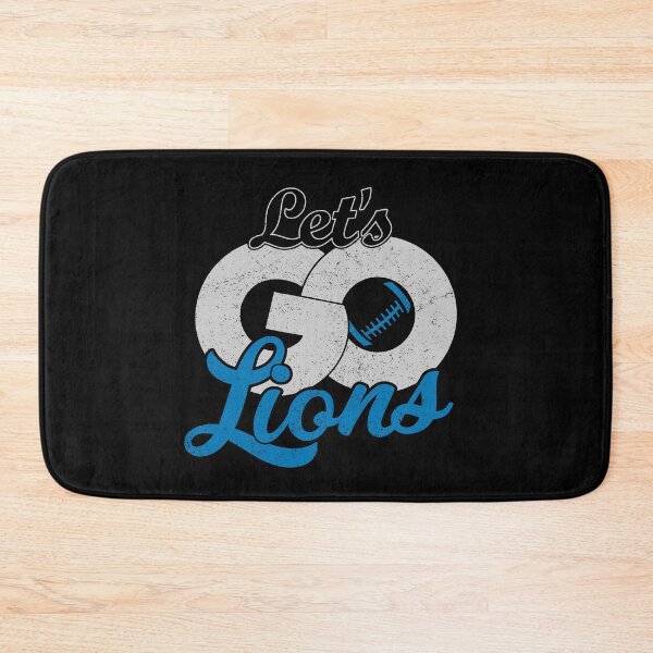 Item preview, Vintage Let's Go Lions Distressed Football Sports Team Spirit designed and sold by RockTheFeal.