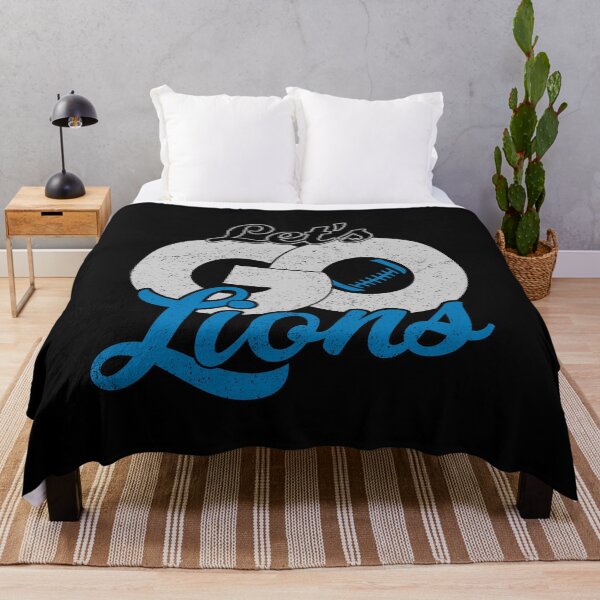 Item preview, Vintage Let's Go Lions Distressed Football Sports Team Spirit designed and sold by RockTheFeal.
