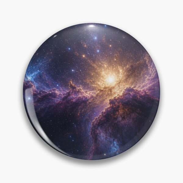 Item preview, Stellar Genesis – Golden Stellar Birth Nebula designed and sold by OandSDesigns23.