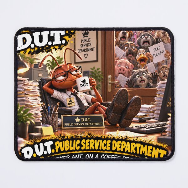 Item preview, Funny Worker Ant On a Coffee Break – D.U.T. designed and sold by EwelinaBa.