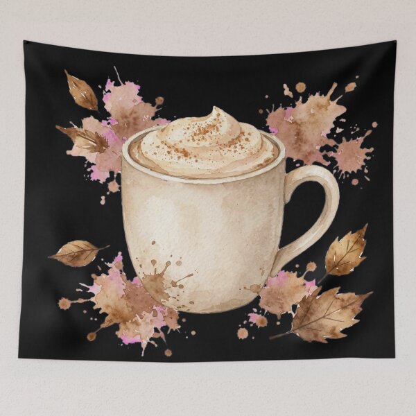 Item preview, Cozy Autumn Plaid Coffee Mug & Latte Art – Warm Fall Vibe 4 designed and sold by SDKENERGY.