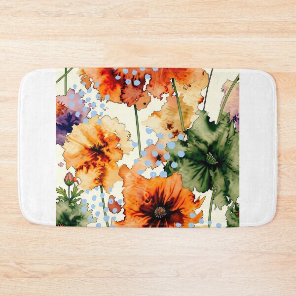 Item preview, Elegant Watercolor Flower Pattern – Soft Floral Aesthetic by PanaluPrint designed and sold by PanaluPrint .