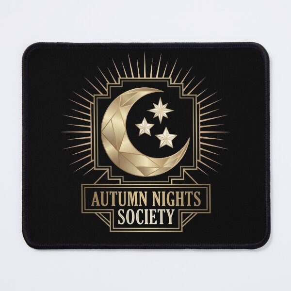 Item preview, Autumn Nights Society Art Deco Celestial Crescent Moon Stars Fall Shirt designed and sold by TeNovaStudio ⭐⭐⭐⭐⭐.