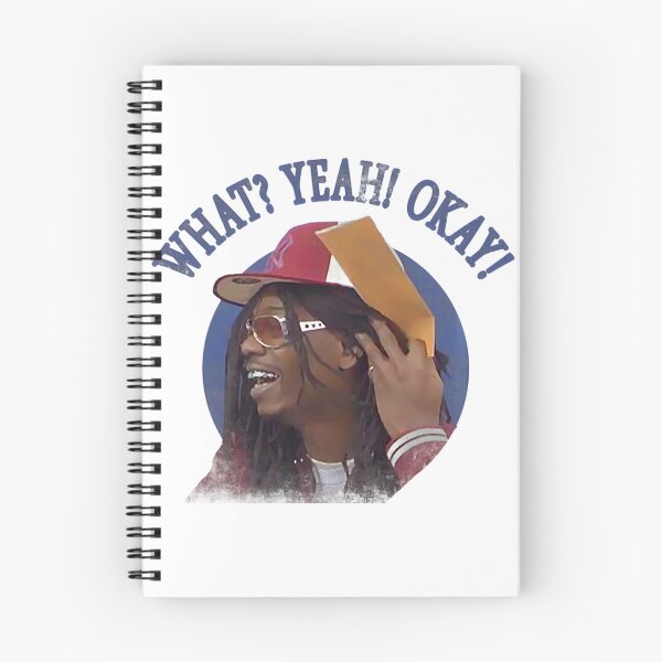 Item preview, WHAT YEAH OKAY Distressed Dave Chappelle Inspired Design designed and sold by MordecaiBot.