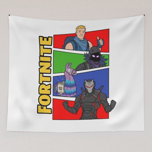 Item preview, Fortnite Battle Royale Retro Squad Panel Graphic designed and sold by Alaric4you.