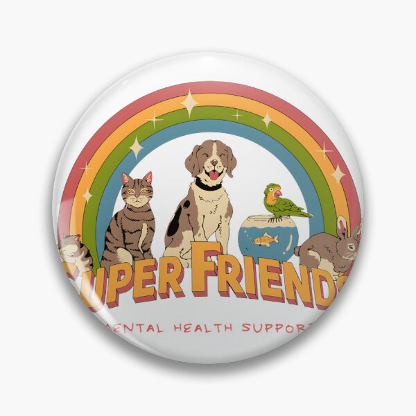 Item preview, Super Mental Health Friends Supportive and Empowering Design designed and sold by satawis.