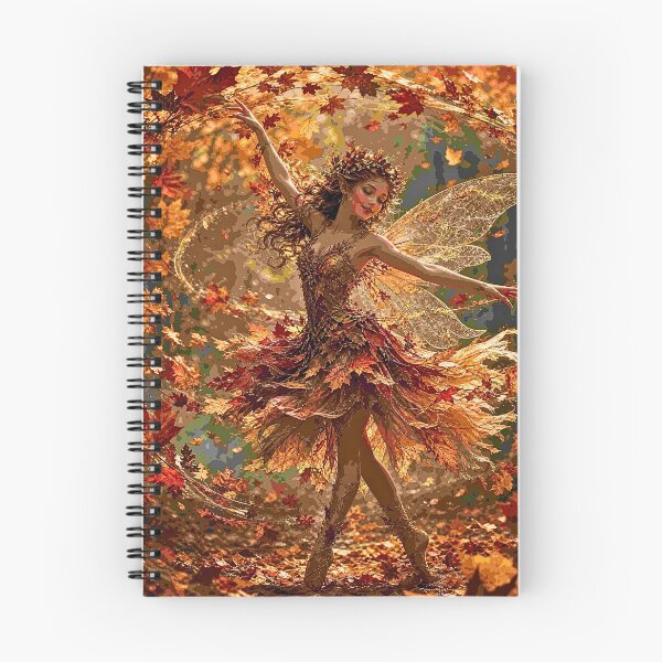 Item preview, Autumn Leaves Dancing Fairy Magic designed and sold by Storybook Botanica.
