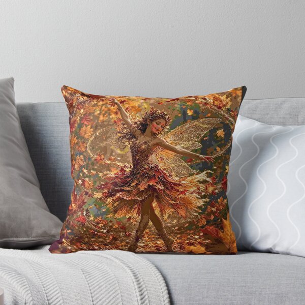 Item preview, Autumn Leaves Dancing Fairy Magic designed and sold by Storybook Botanica.