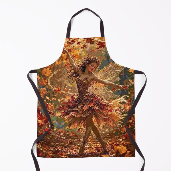 Item preview, Autumn Leaves Dancing Fairy Magic designed and sold by Storybook Botanica.