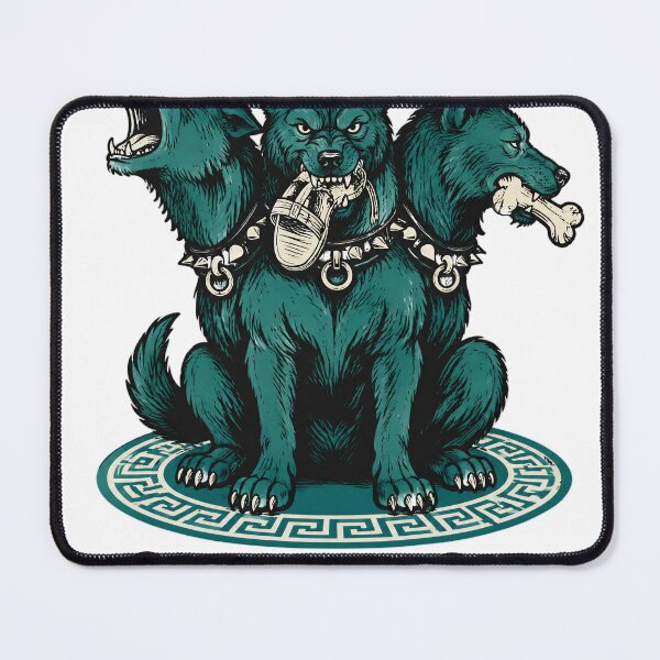 Item preview, Cerberus Sit Sit Sit Funny Ancient Greece Design designed and sold by Lolik Designs.