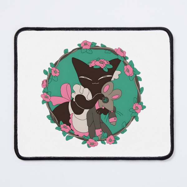 Item preview, Cute Cat Maid Illustration with Charming Costume and Playful Expression designed and sold by satawis.