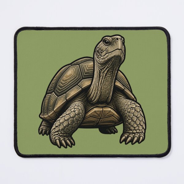 Item preview, Stylized Land Turtle designed and sold by bonnes-fetes.