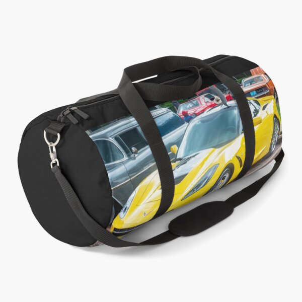 Item preview, 2014 Corvette Stingray Coupe Velocity Yellow Hood Badge Poster designed and sold by RichFrancoCars.