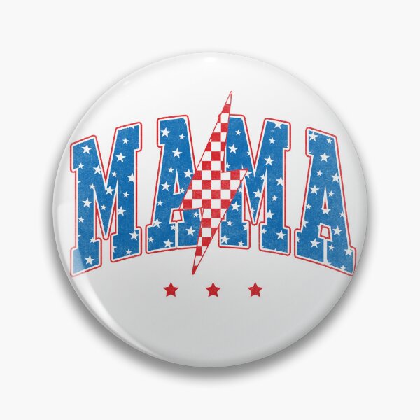 Item preview, All-American Mama – Red, White & Blue Graphic designed and sold by SweetTeezPrints.