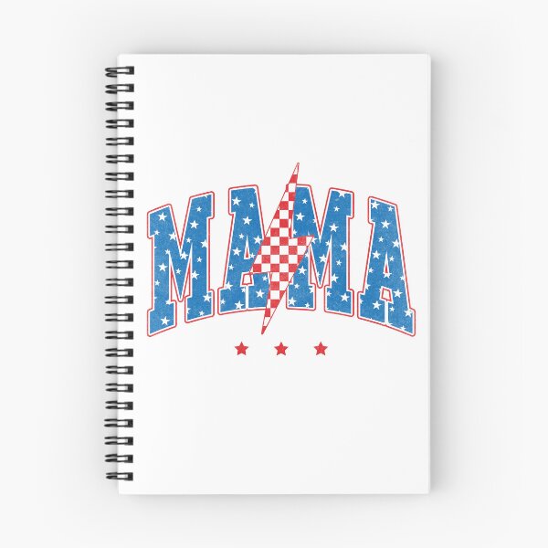 Item preview, All-American Mama – Red, White & Blue Graphic designed and sold by SweetTeezPrints.