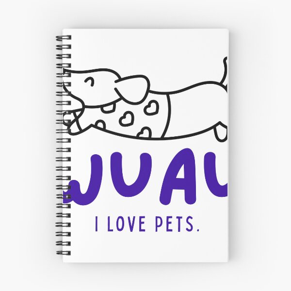 Item preview, Dachshund Wow I Love Pets Minimalist designed and sold by RRzShop.