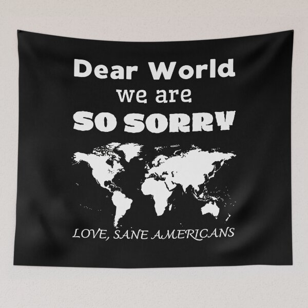 Item preview, Dear World, We Are So Sorry designed and sold by A-Szczesniak.