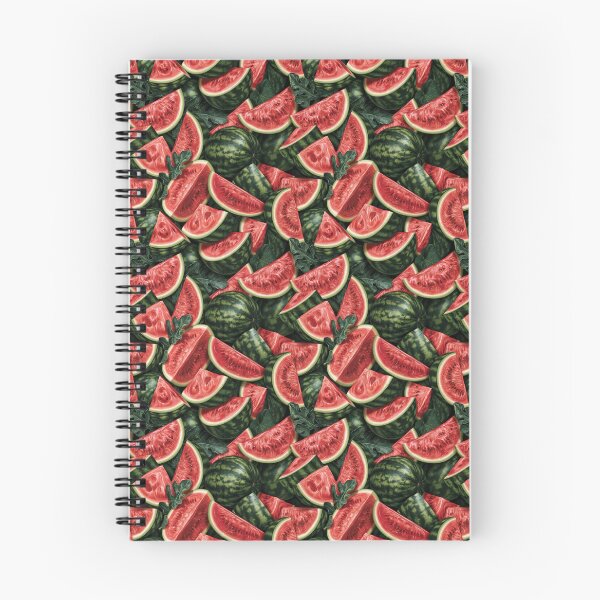 Item preview, Green and Red Watermelon Pattern designed and sold by KsaveraArt.