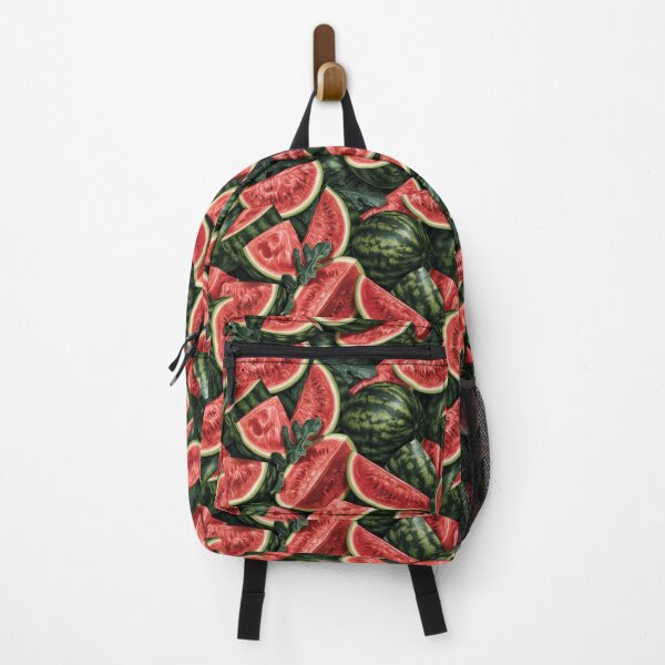 Item preview, Green and Red Watermelon Pattern designed and sold by KsaveraArt.