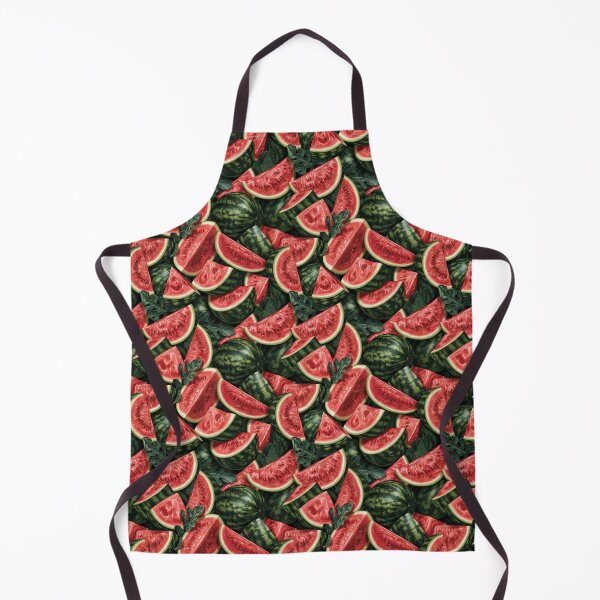 Item preview, Green and Red Watermelon Pattern designed and sold by KsaveraArt.