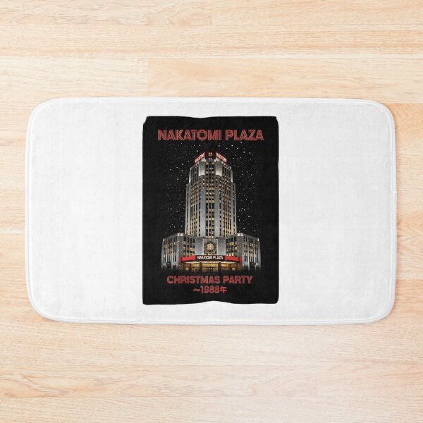 Item preview, Nakatomi Plaza Christmas Party Festive Holiday Building Illustration designed and sold by jamal alamri.