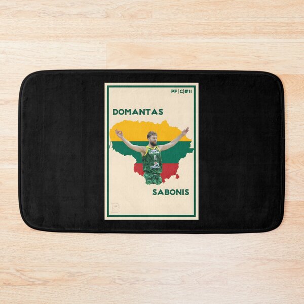 Item preview, Domantas Sabonis Basketball Player Illustration Art Print designed and sold by klickklick.