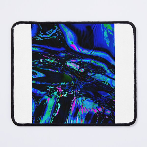 Item preview, Abstract Bluish Color Splash Digital Art Design designed and sold by jamal alamri.