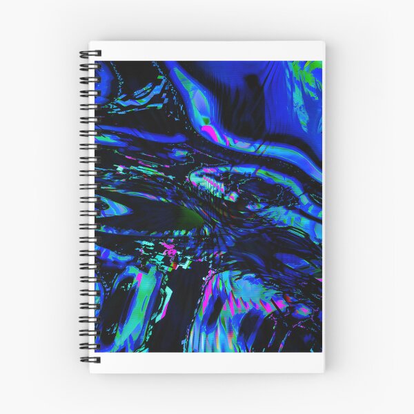 Item preview, Abstract Bluish Color Splash Digital Art Design designed and sold by jamal alamri.
