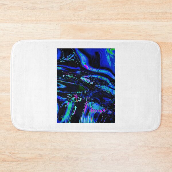 Item preview, Abstract Bluish Color Splash Digital Art Design designed and sold by jamal alamri.