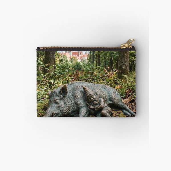 Item preview, Sleepy Boar Gnome Bronze Sculpture Print – Forest Nap Gift, Poland Travel Decor designed and sold by Purrfecta.