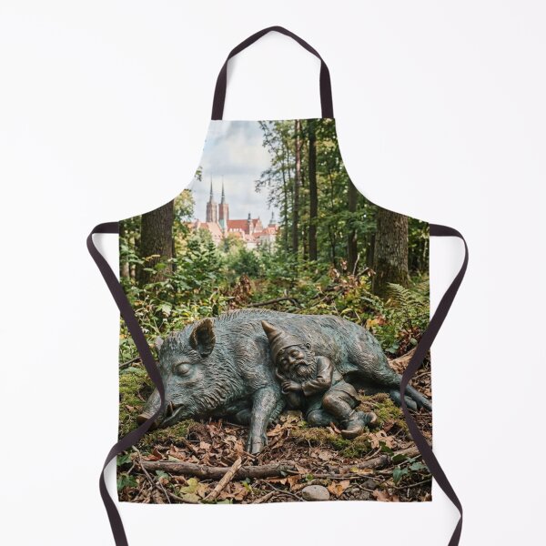 Item preview, Sleepy Boar Gnome Bronze Sculpture Print – Forest Nap Gift, Poland Travel Decor designed and sold by Purrfecta.
