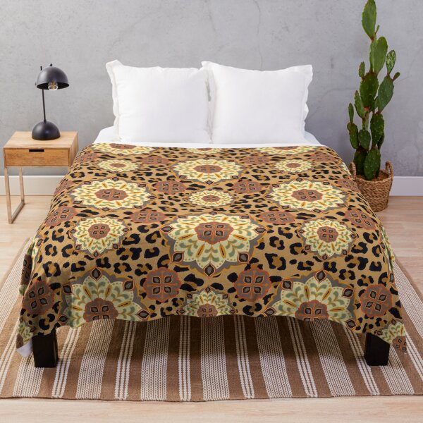 Item preview, 80s Mandala On Leopard designed and sold by Pamelandia.