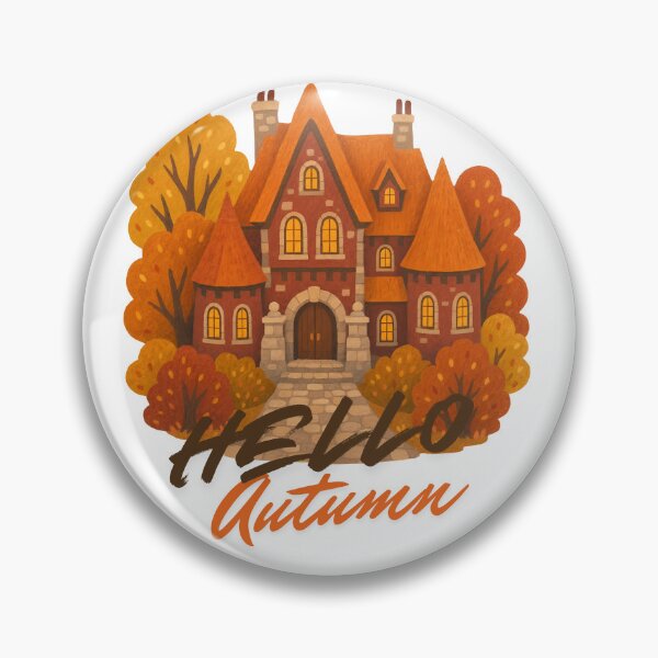Item preview, Cozy Autumn Cottage Hello Fall designed and sold by Little-Miracle.