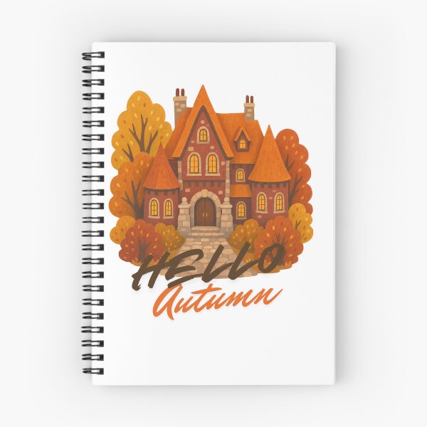 Item preview, Cozy Autumn Cottage Hello Fall designed and sold by Little-Miracle.