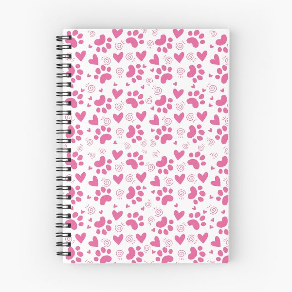 Item preview, Cute Pink Paw Prints and Hearts Pattern - Dog & Cat Lover Gift designed and sold by Maviartig.