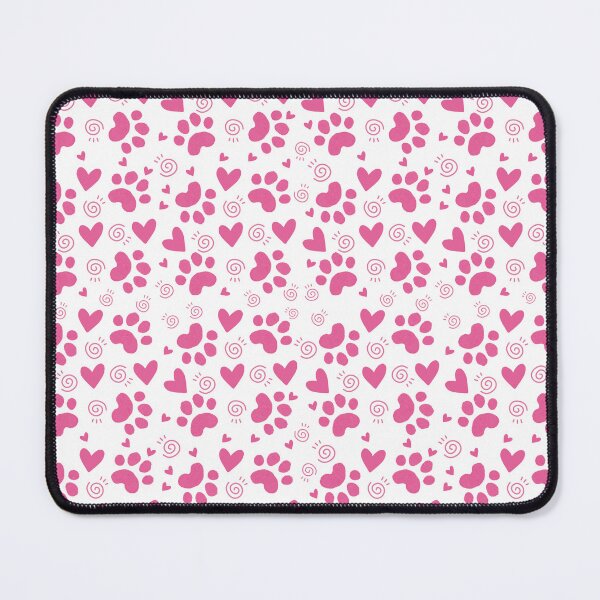 Item preview, Cute Pink Paw Prints and Hearts Pattern - Dog & Cat Lover Gift designed and sold by Maviartig.