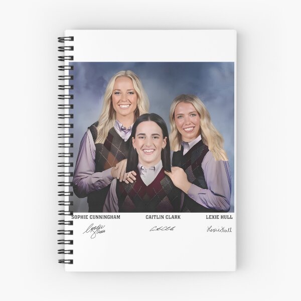 Item preview, Caitlin Clark, Sophie Cunningham, and Lexie Hull Indiana Basketball Artwork designed and sold by klickklick.