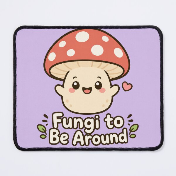 Item preview, Fungi to Be Around Funny Mushroom Illustration | Cute Pun Gift designed and sold by moonlit.ink.shop.
