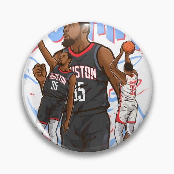 Artikelvorschau, Kevin-Durant-Cartoon-Kunst mit Houston-Thema entworfen und verkauft von klickklick.