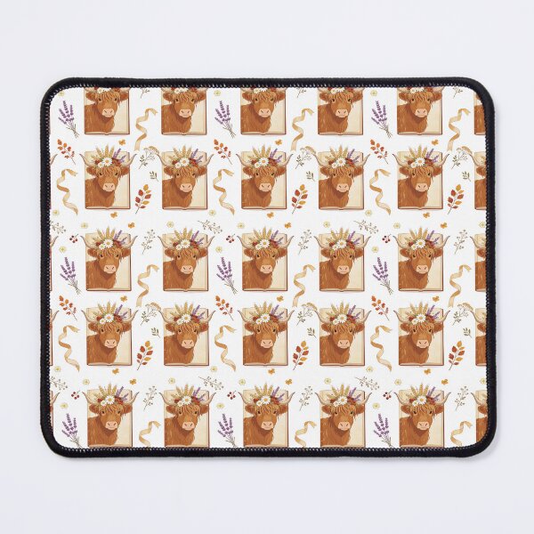 Item preview, Highland Cows Pattern designed and sold by DumpsterSage.