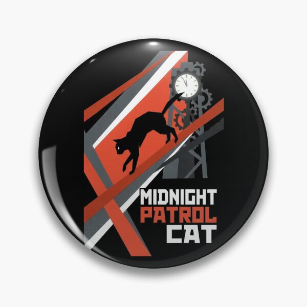 Item preview, Midnight Patrol Cat Russian Constructivism Geometric Bauhaus Clock Tower Shirt designed and sold by TeNovaStudio ⭐⭐⭐⭐⭐.