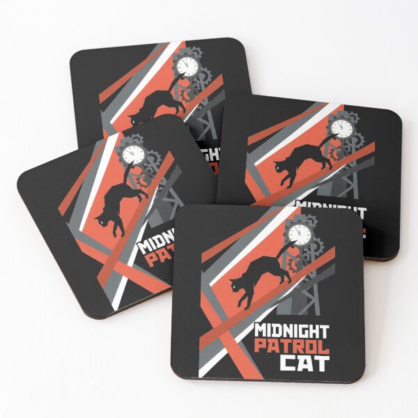 Item preview, Midnight Patrol Cat Russian Constructivism Geometric Bauhaus Clock Tower Shirt designed and sold by TeNovaStudio ⭐⭐⭐⭐⭐.