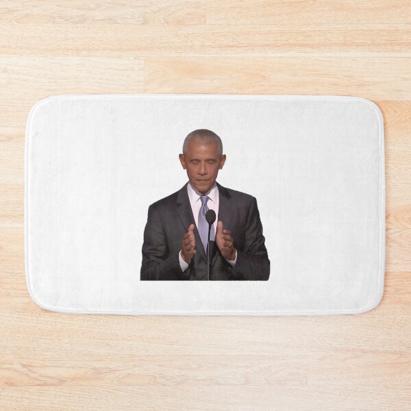 Item preview, Barack Obama Crowd Size Political Commentary Design designed and sold by Barbara Souza.