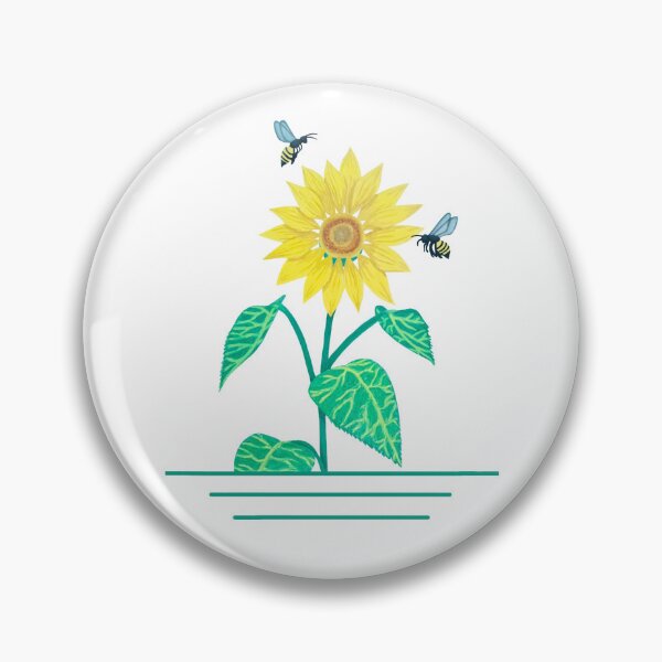 Item preview, Sunflower and Bees designed and sold by lavenderXblue.