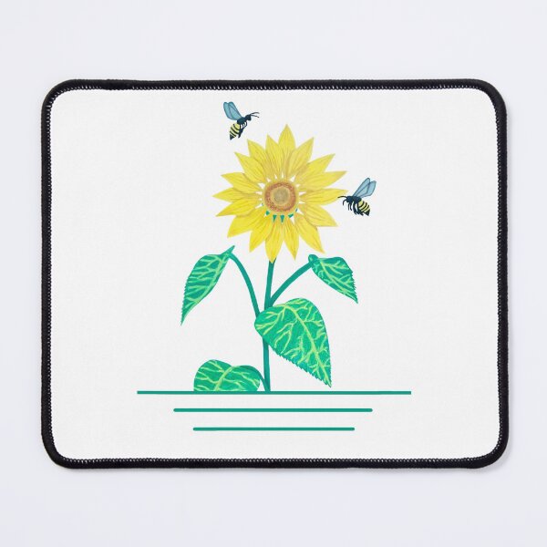 Item preview, Sunflower and Bees designed and sold by lavenderXblue.