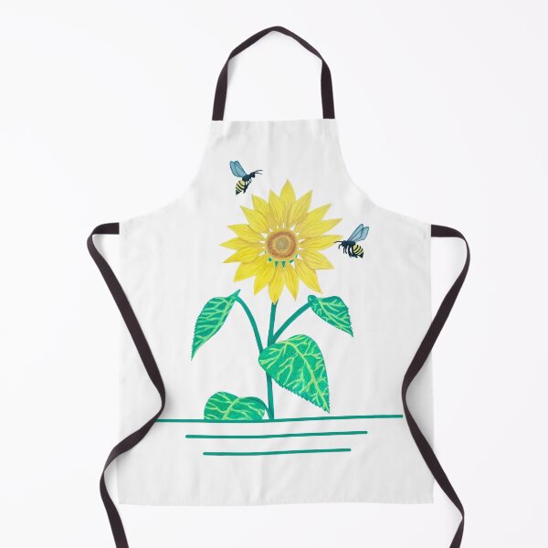 Item preview, Sunflower and Bees designed and sold by lavenderXblue.