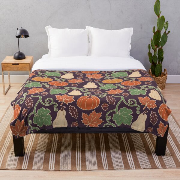 Item preview, Heirloom Pumpkin Vine Autumn Harvest Pattern designed and sold by BelievingCreates.