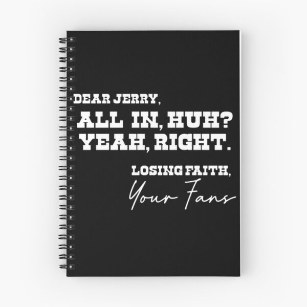 Item preview, Open Letter to Jerry Jones Inspirational Quote Design designed and sold by Outlifted.